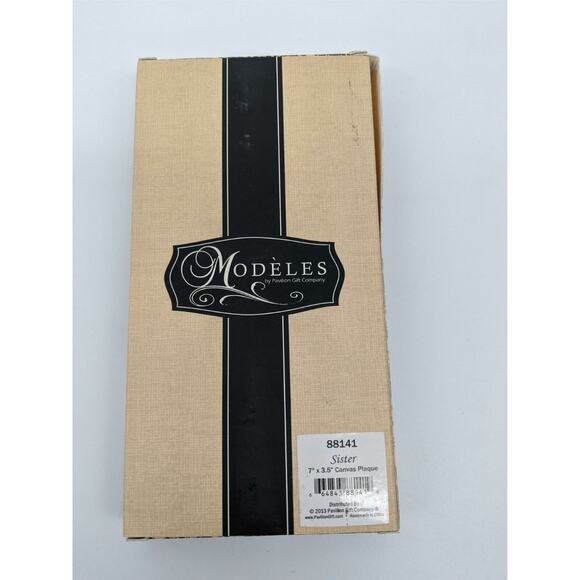 Modeles - Sisters Make the Best Friends - Canvas Plaque - Picture 2 of 2